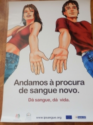 andamos à procura de sangue novo