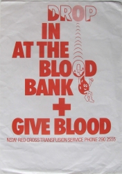 drop in at th blood bank