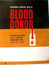 Enrol now as a BLOOD DONOR