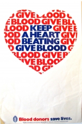 Keep a heart beating give blood