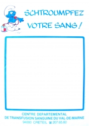 schtroumpfez votre sang