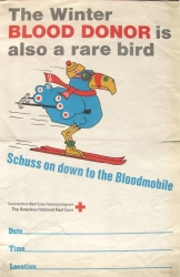 the winter blood donor is also a rare bird