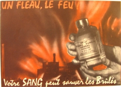 un fléau, le feu