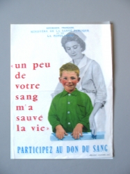 un peu de votre sang m'a sauvé la vie